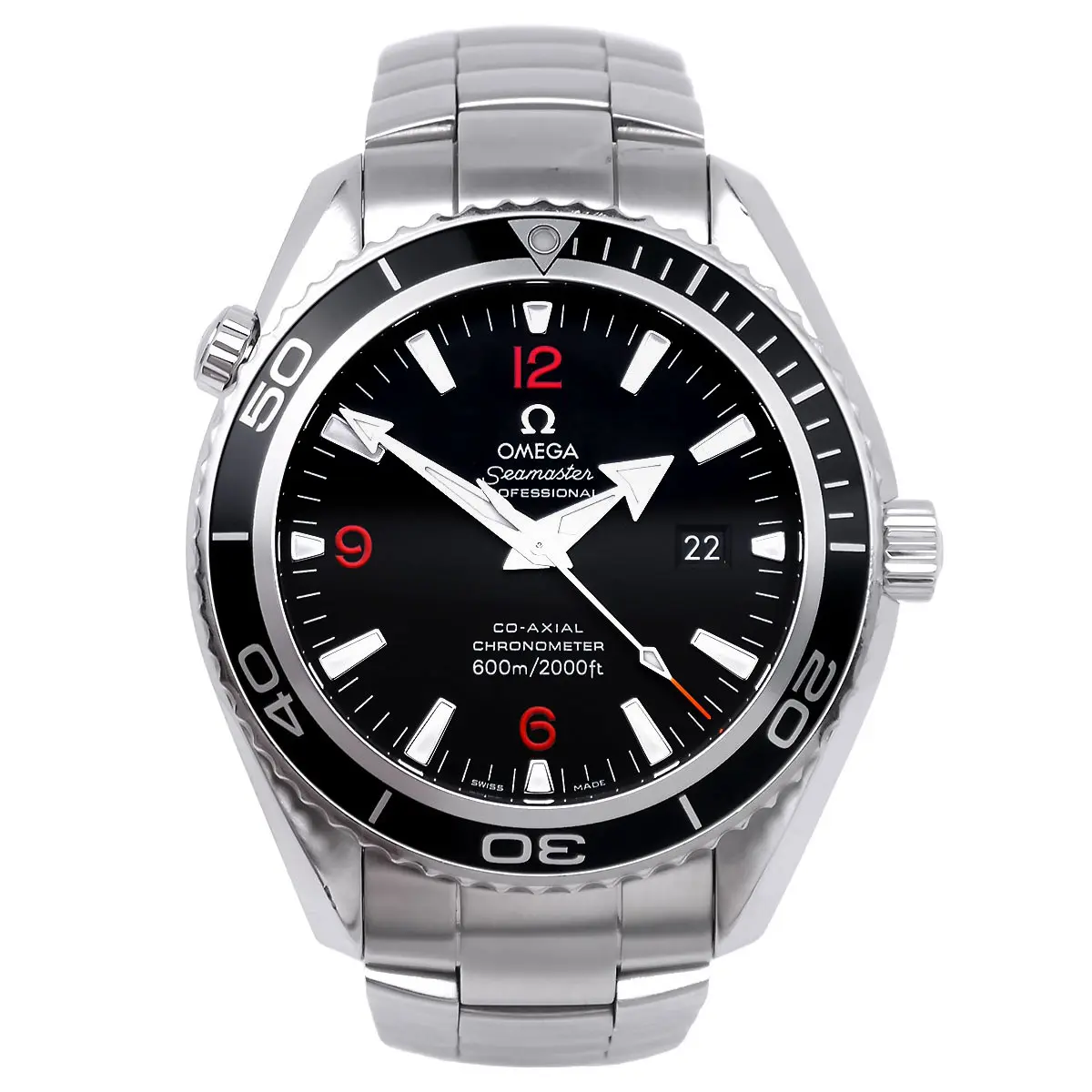 OMEGA | Seamaster Planet Ocean 45,5 mm Co-Axial | Ref. 2200.51.00 – Full Set – Service 2025