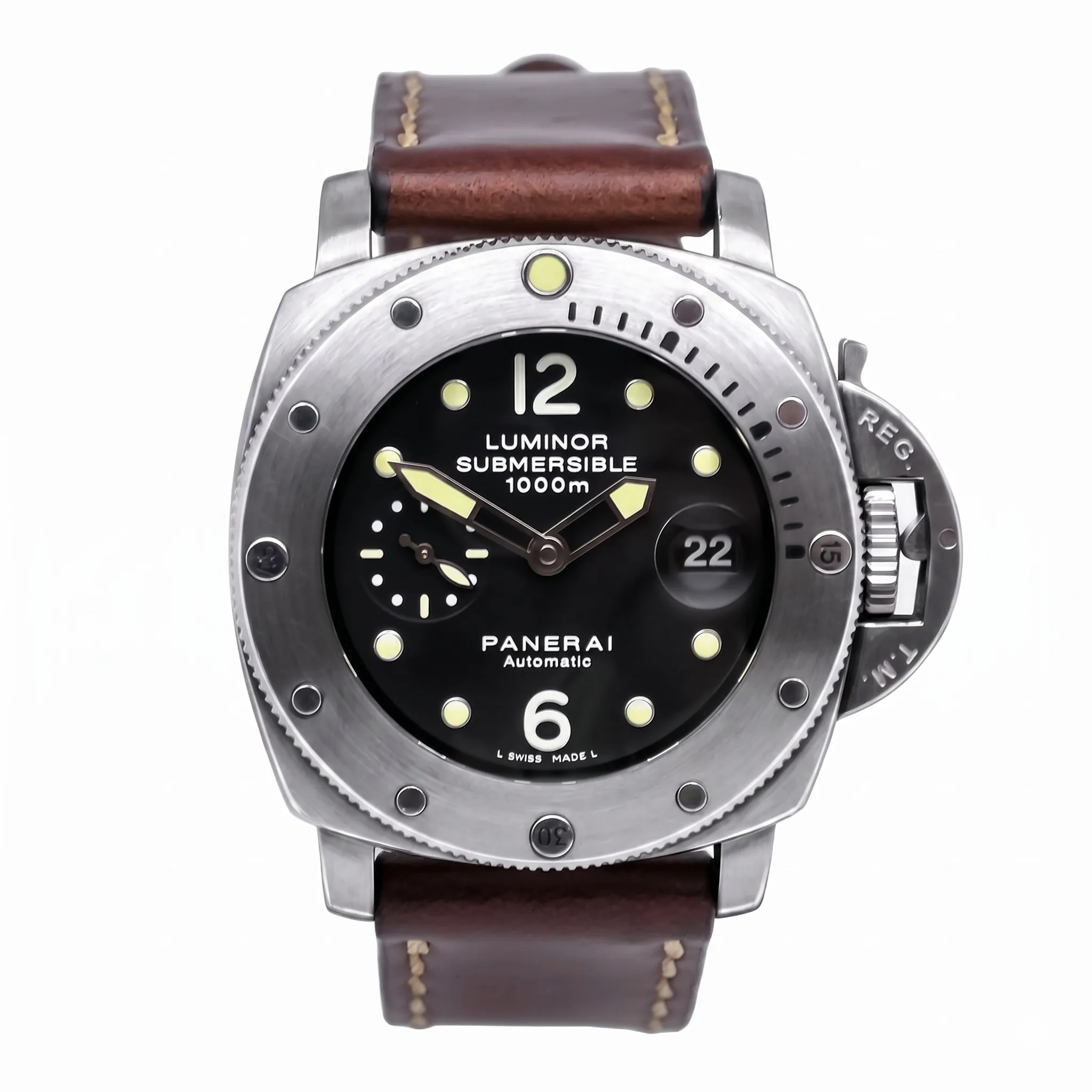 Panerai Luminor Submersible 1000m PAM00243 front view