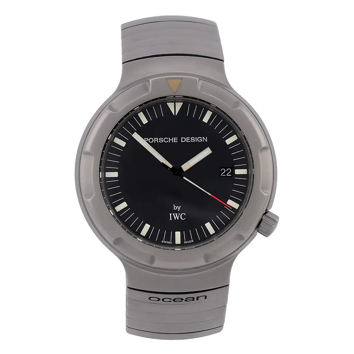 IWC Porsche Design Ocean 2000 Titan Ref 3504 Frontansicht