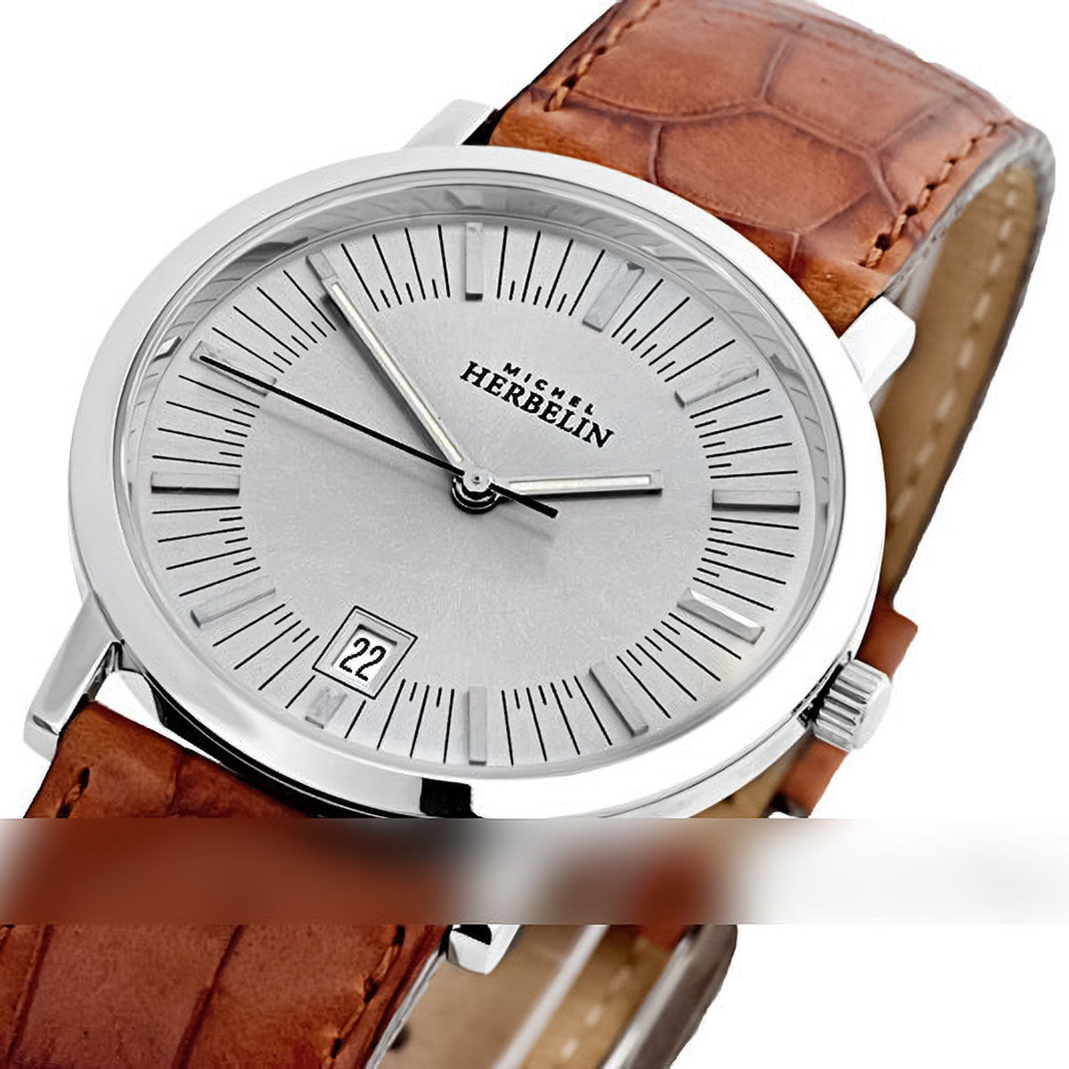 MICHEL HERBELIN | Classic Quarz | Ref. 12244/12MA – Full Set – Bild 1