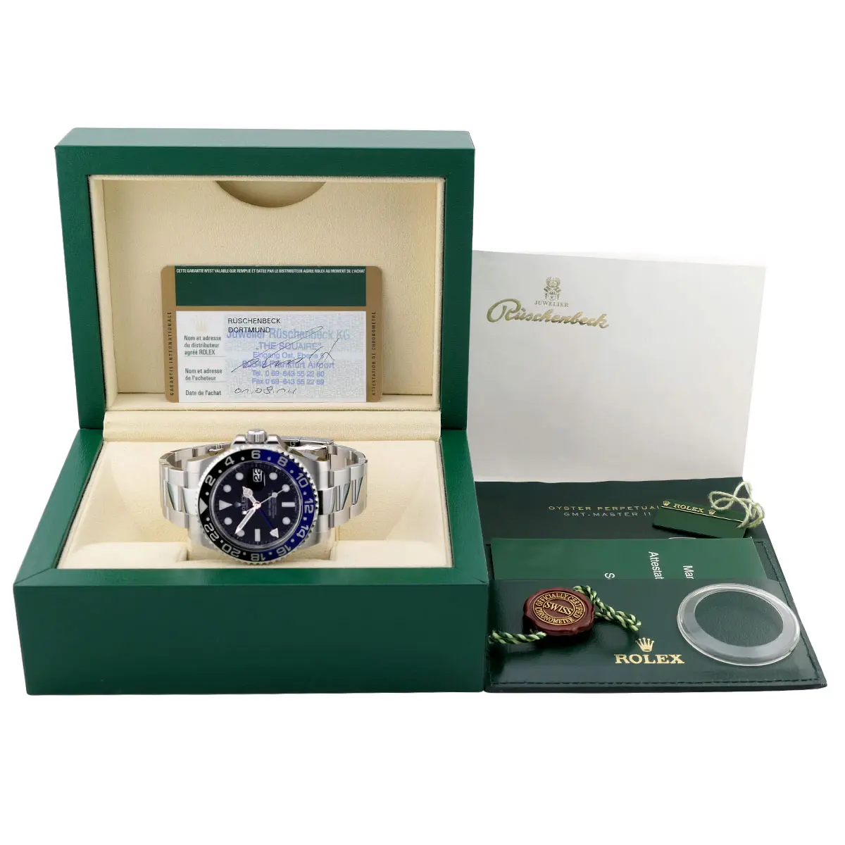 ROLEX | GMT-Master II Batman | Ref. 116710BLNR – Full Set – LC100 – Bild 7