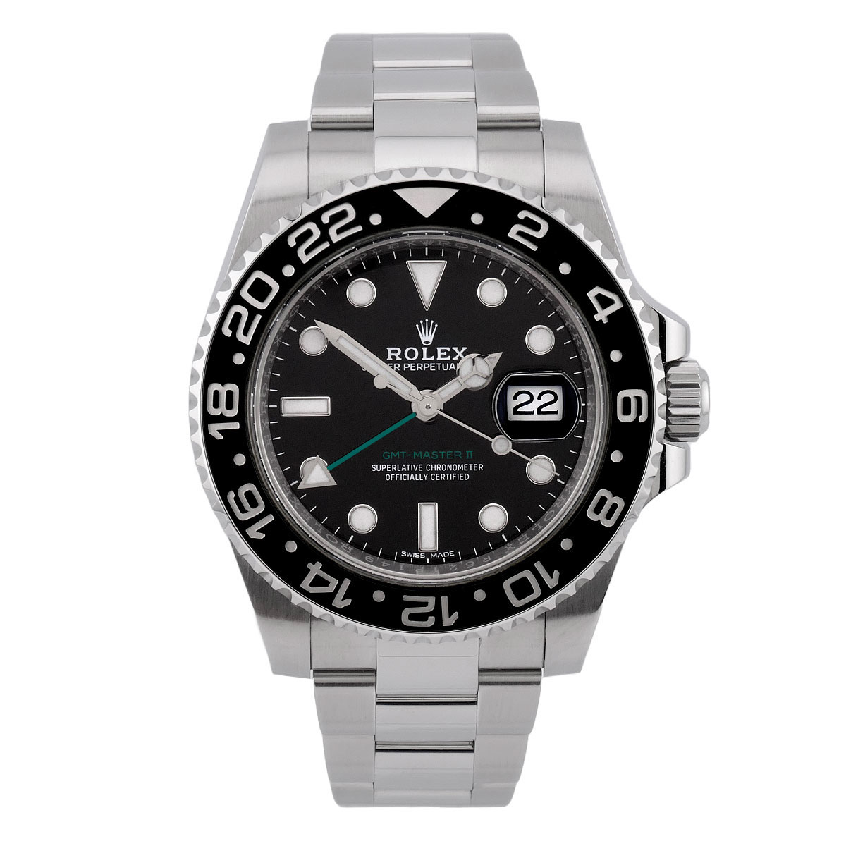 ROLEX | GMT-Master II | Ref. 116710LN - Full Set - LC100