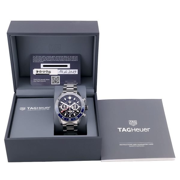 TAG HEUER | Carrera Calibre 02 GMT 45mm | Ref. CBG2A1Z.WUZ9217