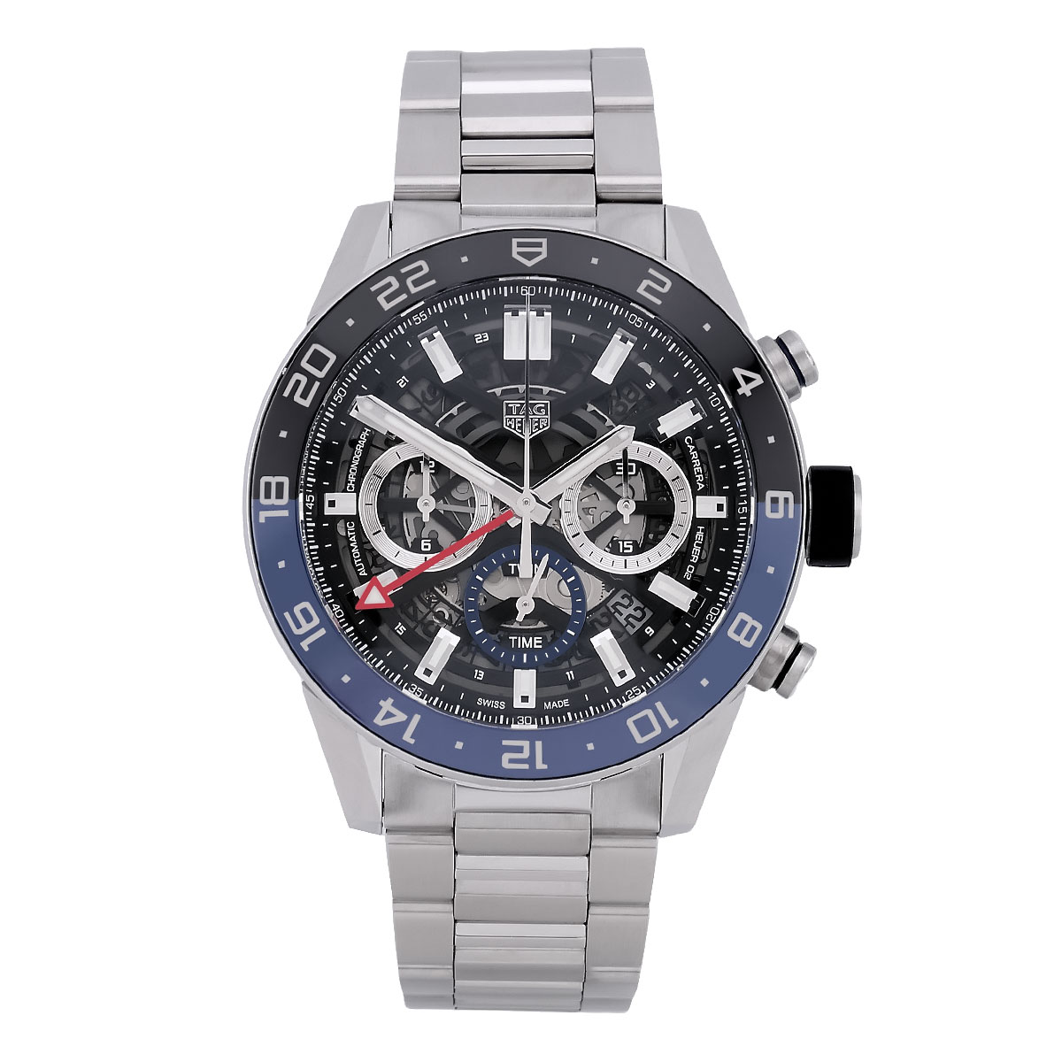 TAG HEUER | Carrera Calibre 02 GMT 45mm | Ref. CBG2A1Z.WUZ9217 - Full Set
