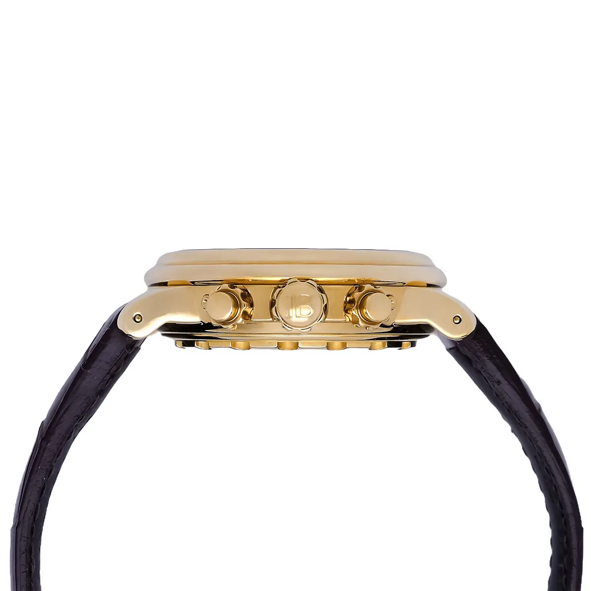 Blancpain Leman Ewiger Kalender Chronograph Gelbgold Krone Logo