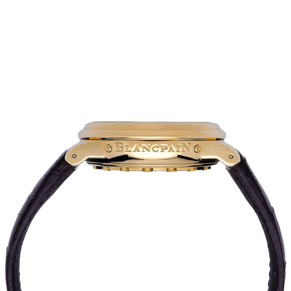 Blancpain Leman Ewiger Kalender Chronograph Gelbgold Profil