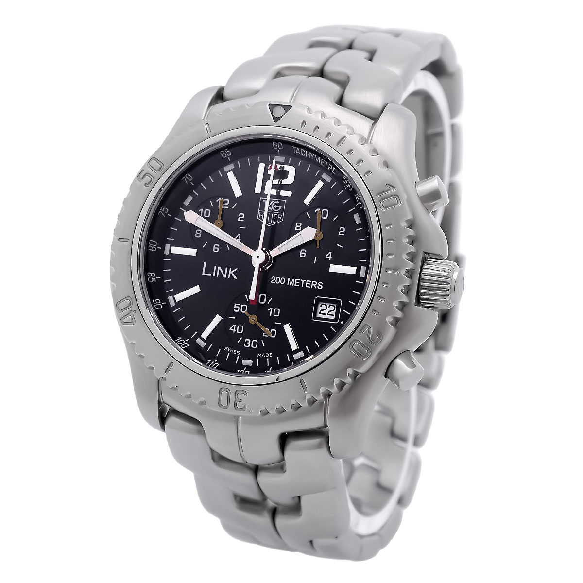 TAG HEUER | Link Chronograph Quartz „Jason Bourne“ | Ref. CT1111-0 - Service 2025 - Image 1