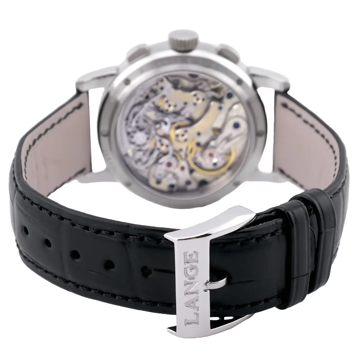 A. Lange & Söhne Datograph Platin 403.035 Platinschließe