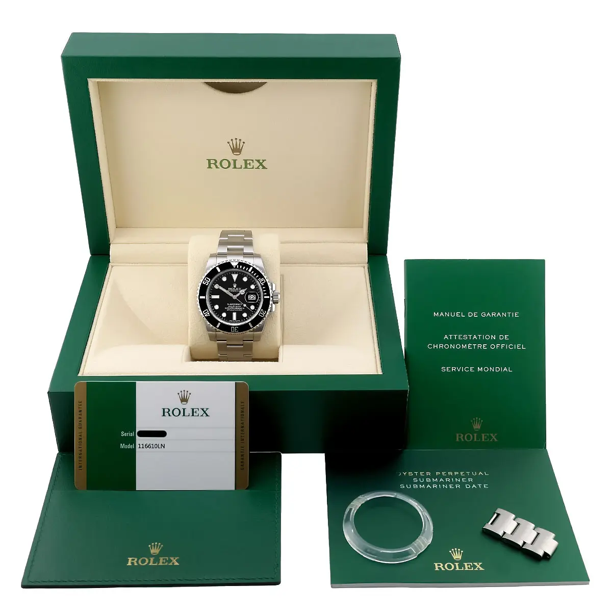 ROLEX | Oyster Perpetual Submariner Date | Ref. 116010LN – LC100 – Full Set – Bild 7