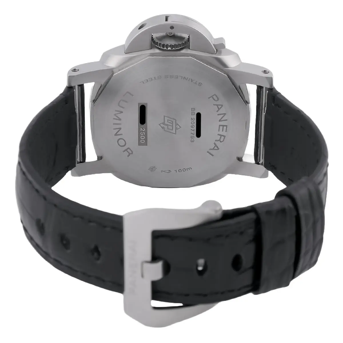 Panerai Luminor Quaranta stainless steel PAM01372 Caseback