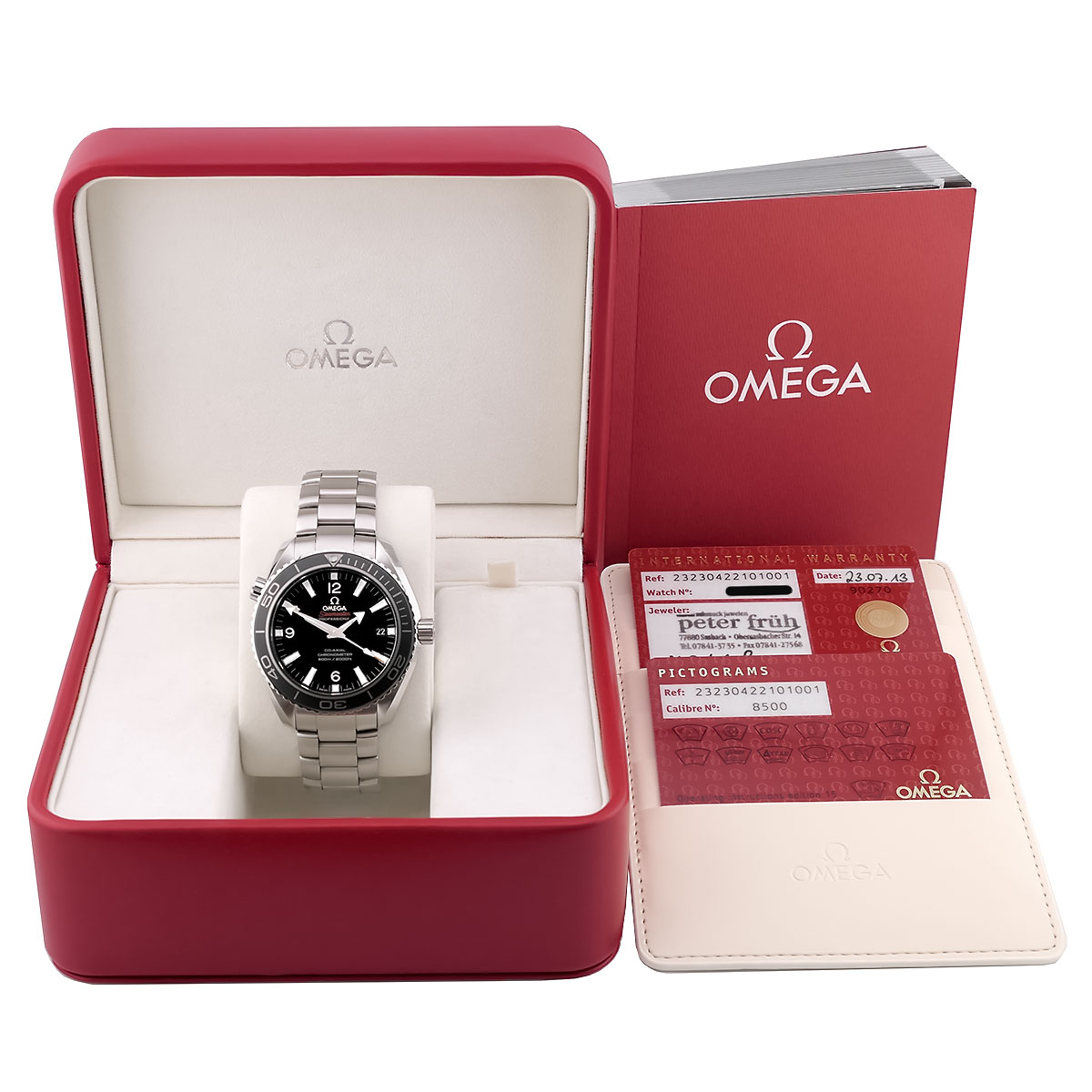 OMEGA | Seamaster Planet Ocean 42 mm 600M Co-Axial | Ref. 232.30.42.21.01.001 – Full Set – Service 2025 – Bild 7