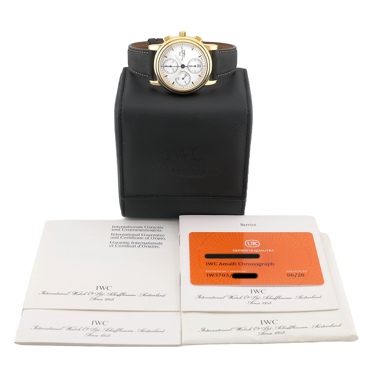 IWC | Amalfi Chronograph Yellow Gold | Ref. 3703 IWC | Amalfi Chronograph Yellow Gold | Ref. 3703