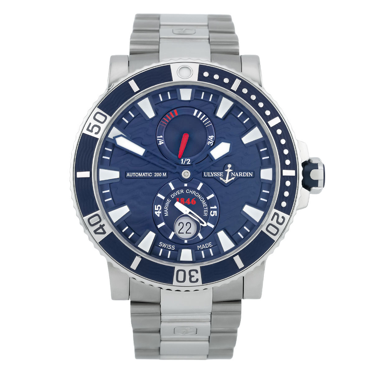 ULYSSE NARDIN | Maxi Marine Diver Service 2025 | Ref. 263-90-7M-93 ULYSSE NARDIN | Maxi Marine Diver Service 2025 | Ref. 263-90-7M-93