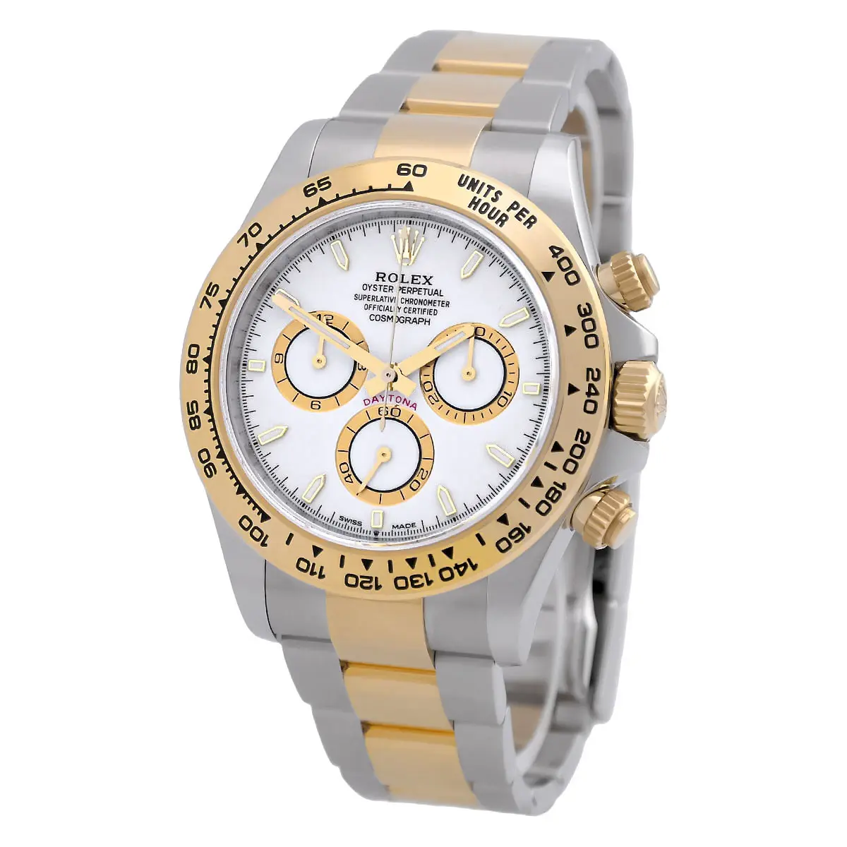 Rolex Oyster Perpetual Cosmograph Daytona steel/gold 126503 unworn side view right