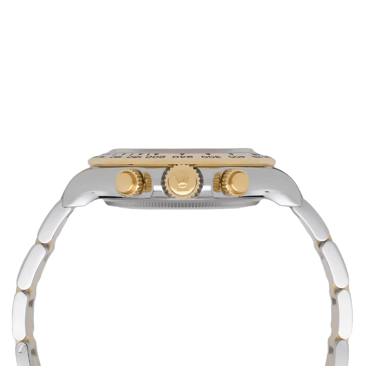 Rolex Oyster Perpetual Cosmograph Daytona Stahl/Gold 126503 Triplock-Krone Detail