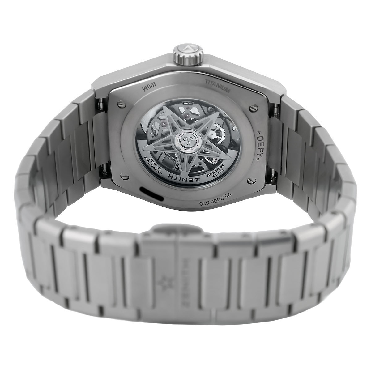 Zenith Defy Classic Titanium Caliber Elite 670SK Ref. 95.9000.670/51.M9000 Bottom Zenith Defy Classic Titanium Caliber Elite 670SK Ref. 95.9000.670/51.M9000 Bottom