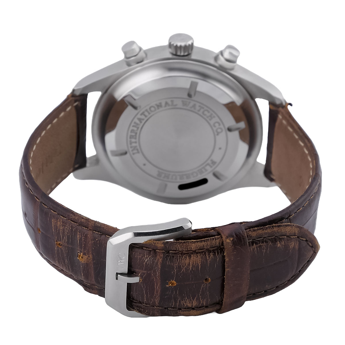 iwc-fliegeruhr-pilots-watch-spitfire-chronograph-edelstahl-iw371702-silbernes-zifferblatt-03-2231-7 Fliegerchronograph Pilots Chronograph Spitfire in Edelstahl mit silbernem Zifferblatt Referenz 371702