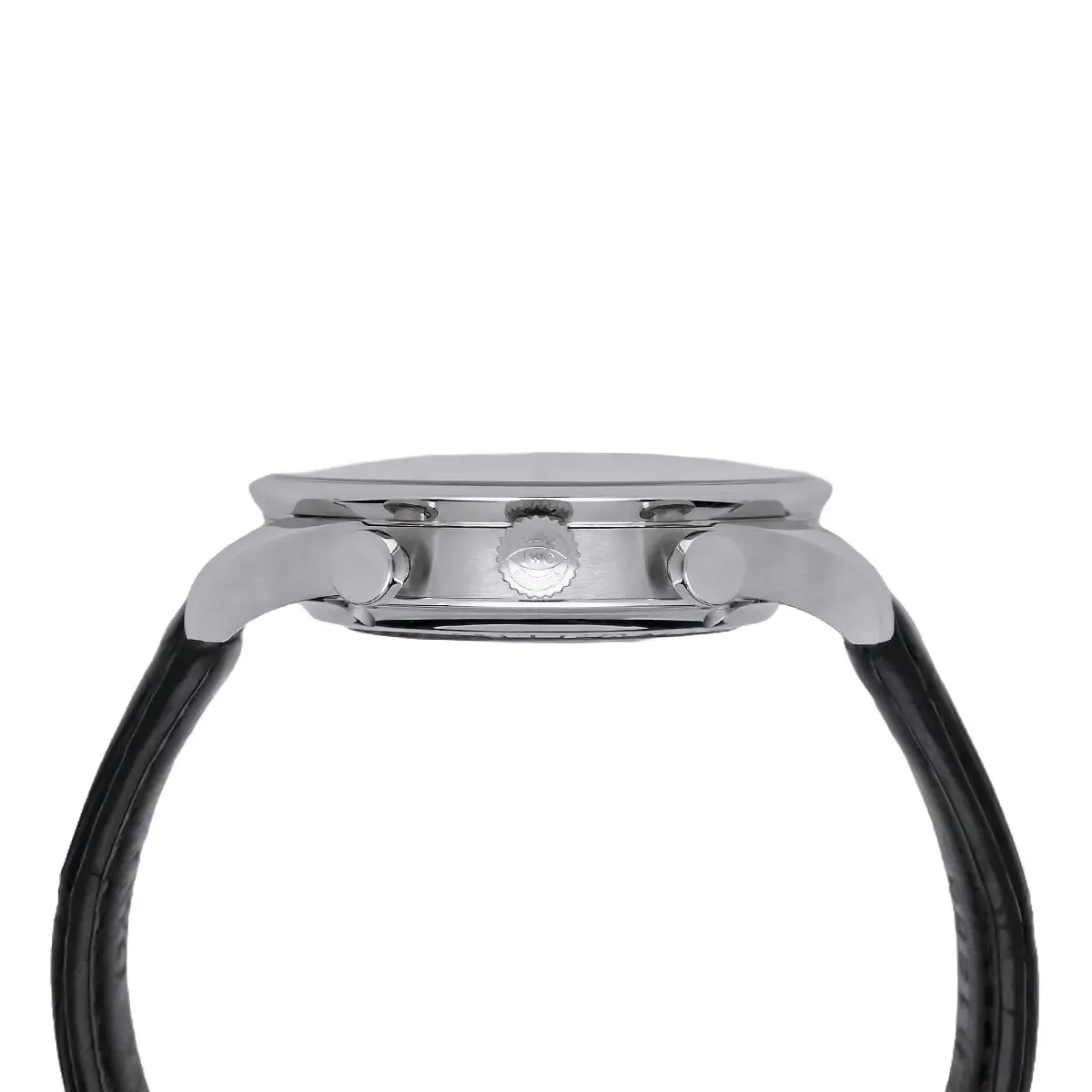 IWC Portugieser Chronograph Stainless Steel IW371417 Worn Crown