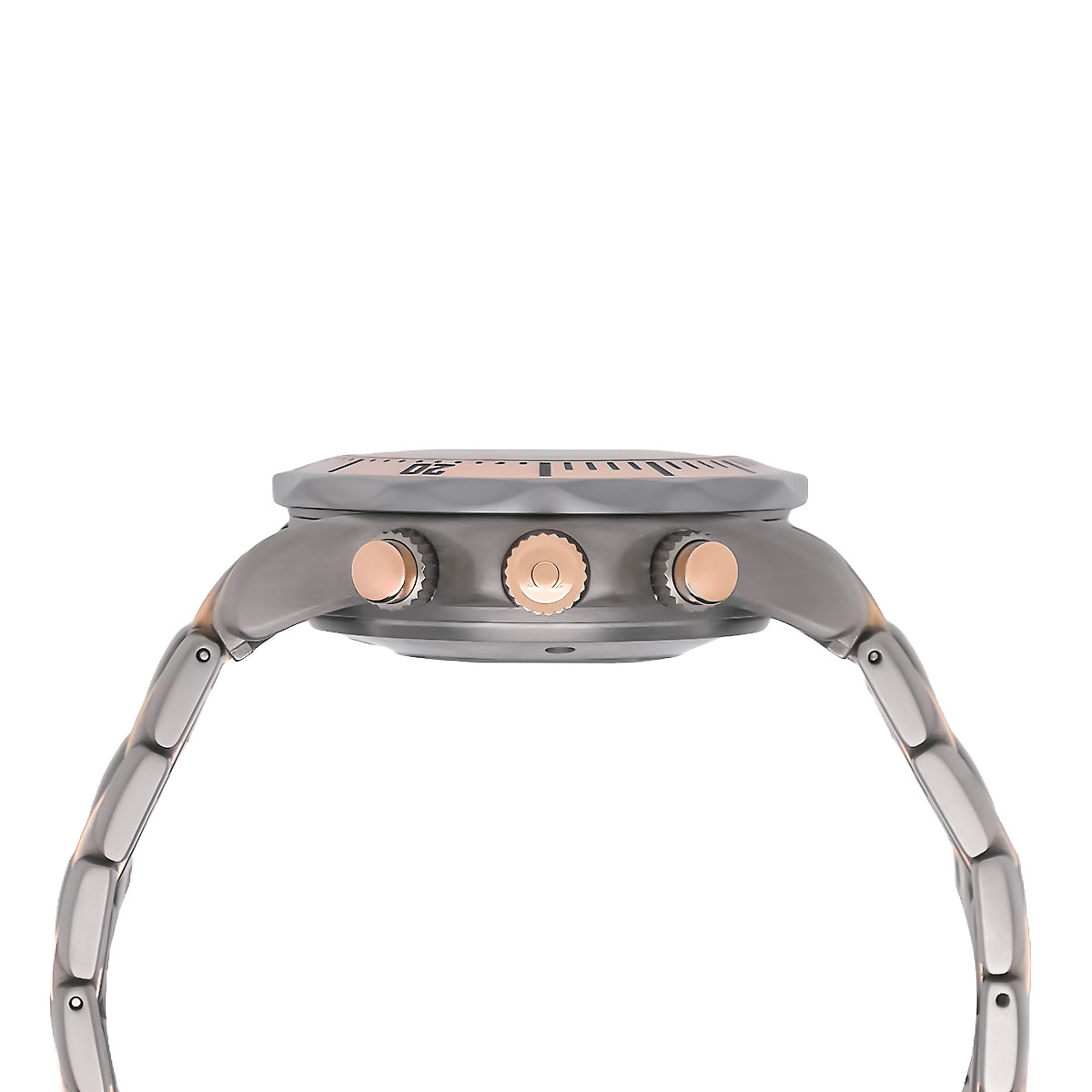 Omega Seamaster Diver 300m Chrononograph Titan Tantal Rosegold 22968000 Crown Omega Seamaster Diver 300m Chrononograph Titan Tantal Rosegold 22968000 Crown