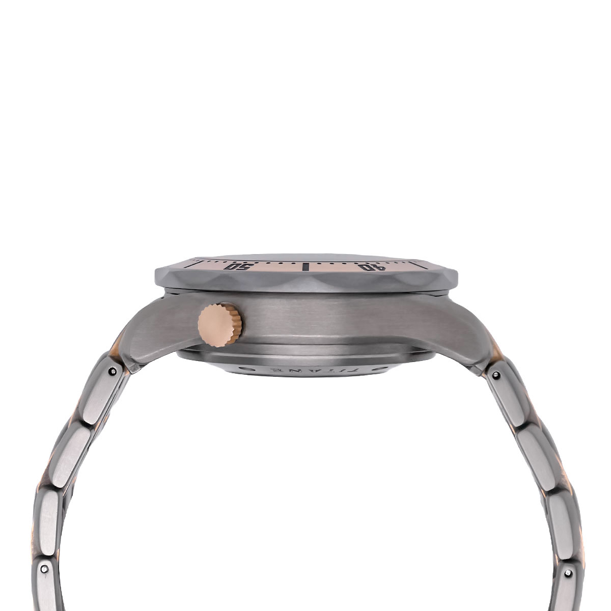 Omega Seamaster Diver 300m Chrononograph Titan Tantal Rosegold 22968000 Flank Omega Seamaster Diver 300m Chrononograph Titan Tantal Rosegold 22968000 Flank