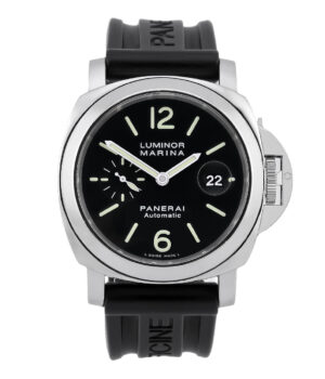 Panerai Luminor Marina Automatic 44 mm mit schwarzem Zifferblatt Referenz PAM00104 (PAM104)