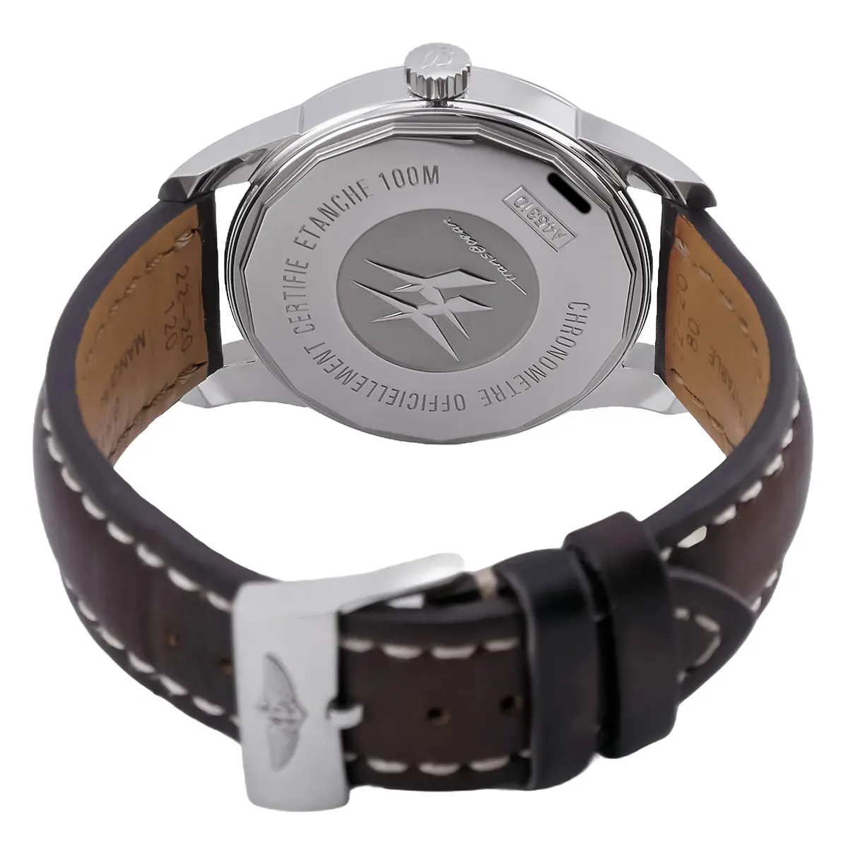 Breitling Transocean Day & Date A4531012/G751 Verschraubter Gehäuseboden