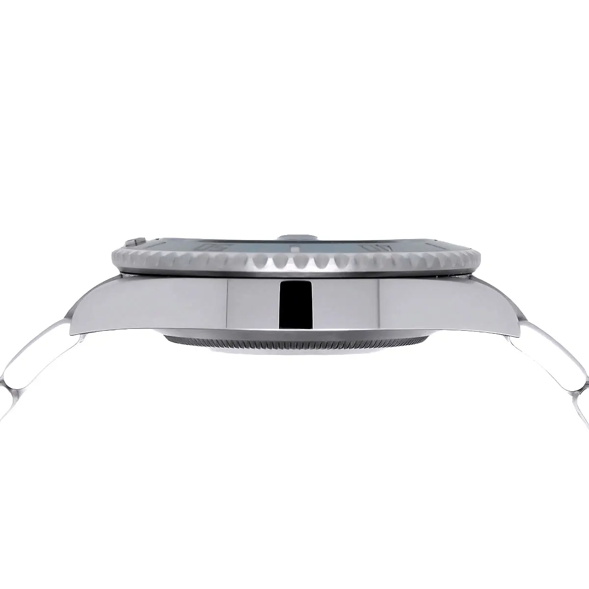 Rolex Submariner Date Oystersteel 126610LV polierte Gehäuseflanke