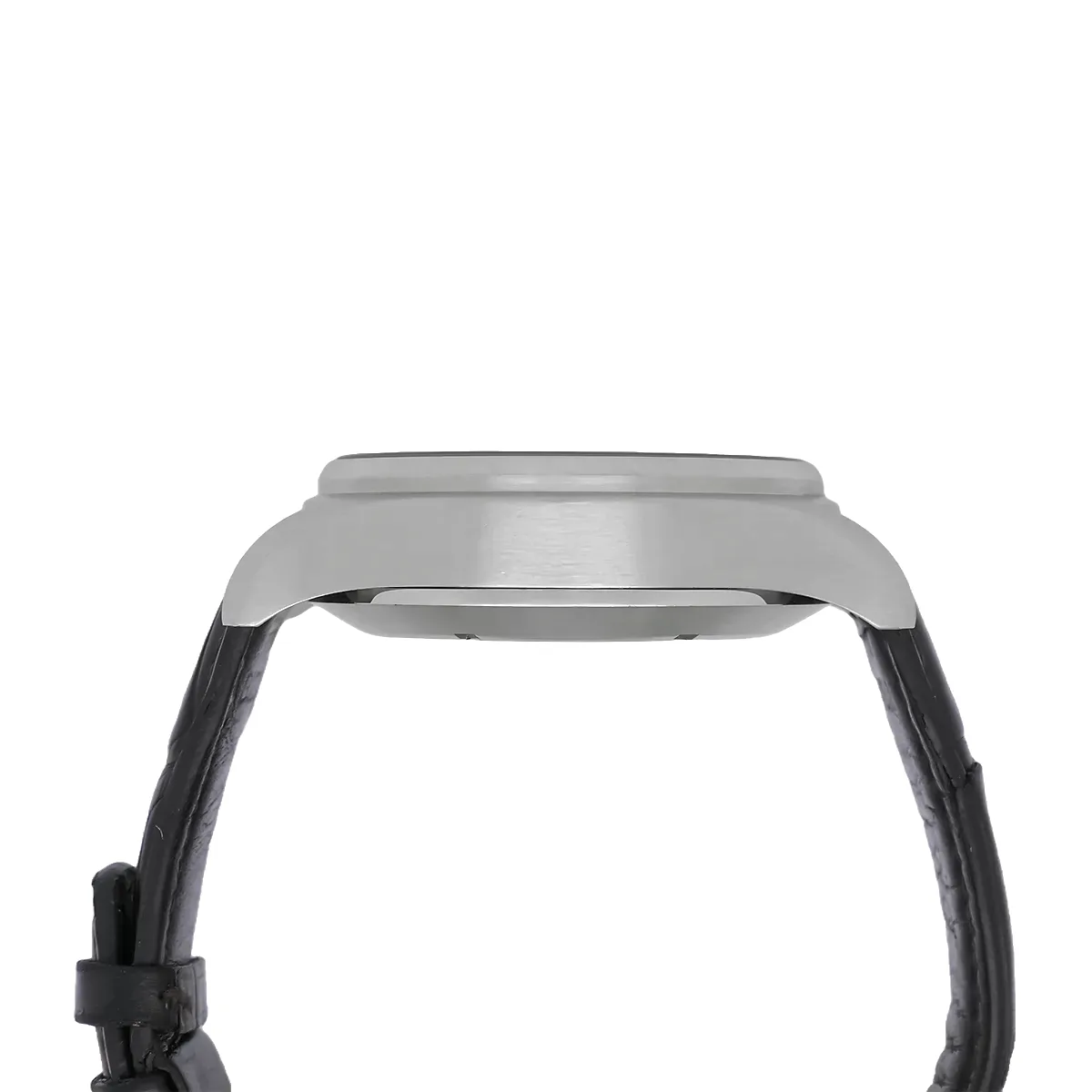 IWC Spitfire Chronograph Flyback Edelstahl Ardoise IW387802 sehr guter Zustand Gehäuseflanke