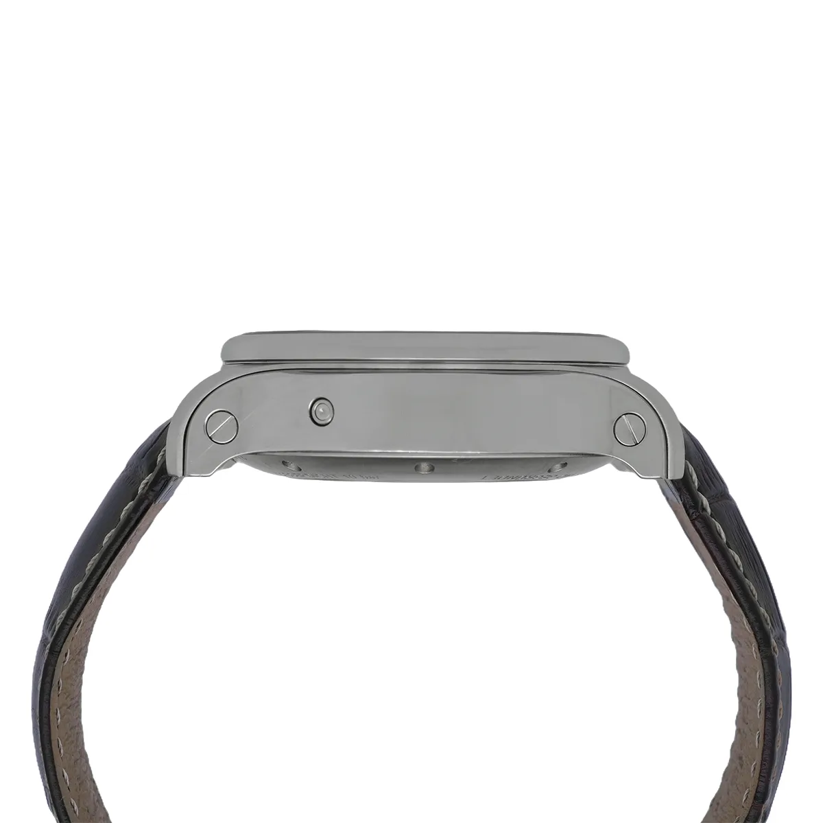 Union Glashütte Belisar Edelstahl Weiß D002.425.16.037.00 Sehr gut Flanke