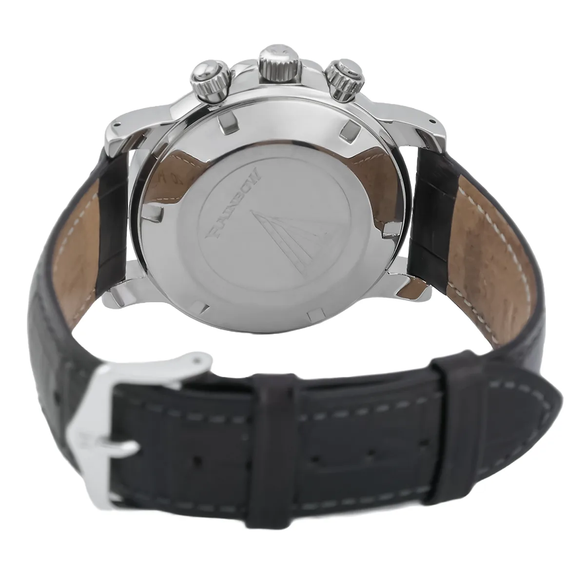 Zenith Rainbow Edelstahl schwarz 02.0350.400 sehr guter Zustand verschraubter Boden