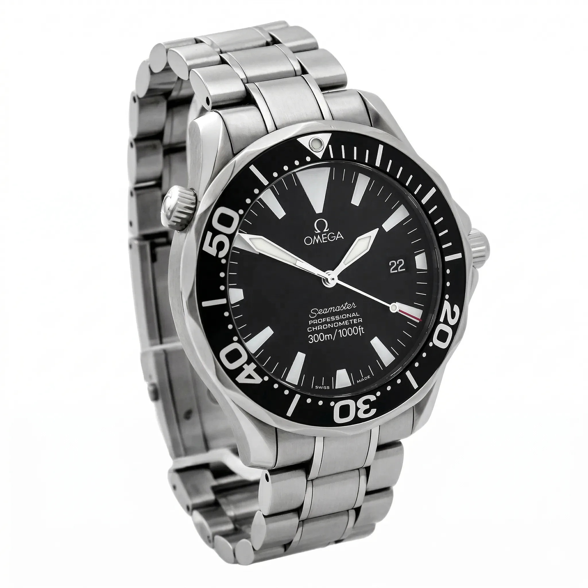 Omega Seamaster 300M Edelstahl 2254.50.00 Sehr gut Links