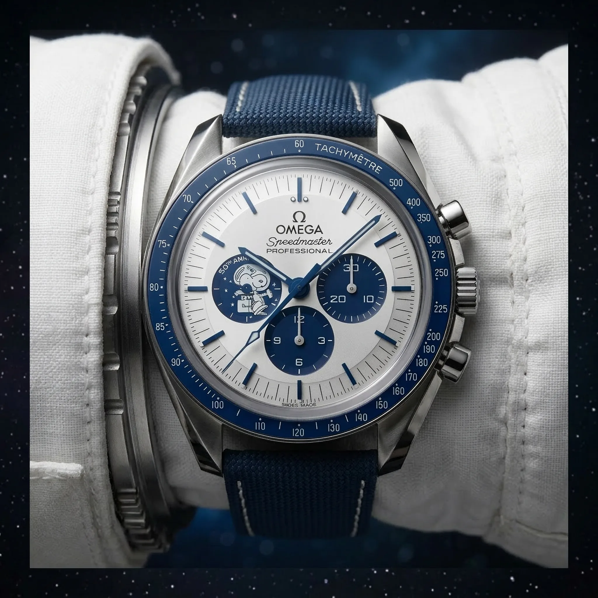 Omega Speedmaster Edelstahl 310.32.42.50.02.001 ungetragen Wristshot