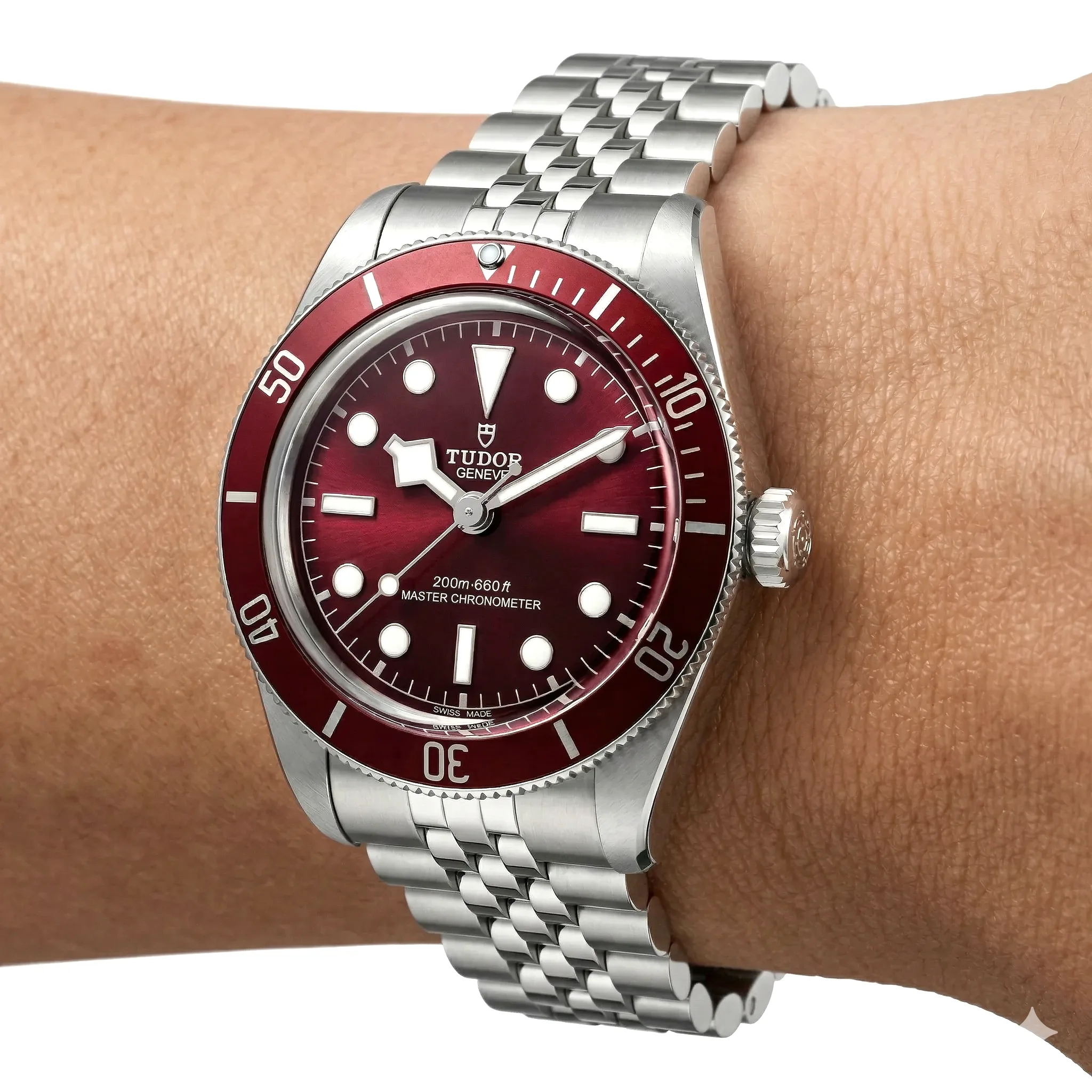 Tudor Black Bay 58 Edelstahl Bordeaux 7939A1A0RU-0001 Wristshot
