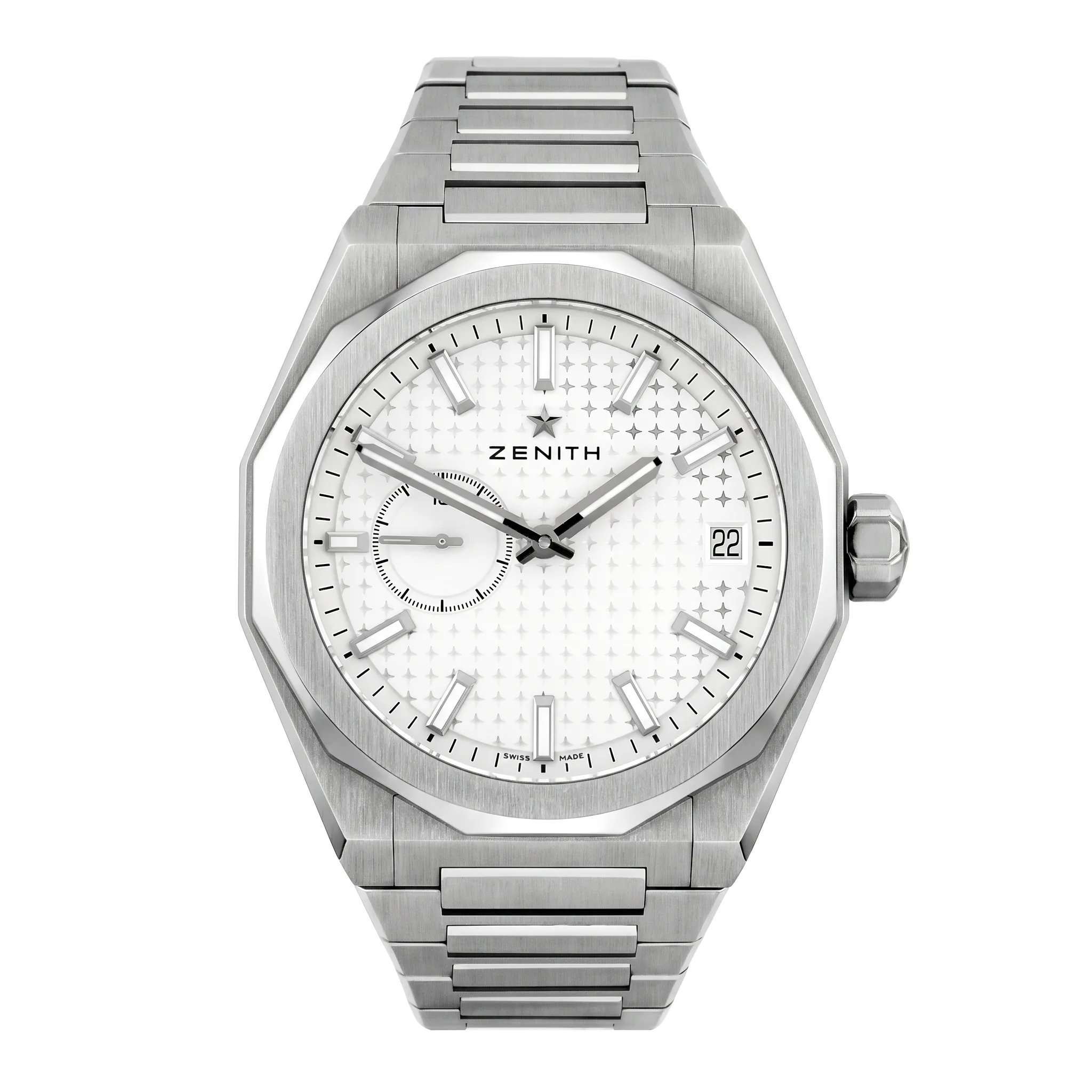 Zenith Defy Skyline Edelstahl Weiß 03.9300.3620/01.I001 Sehr gut Front