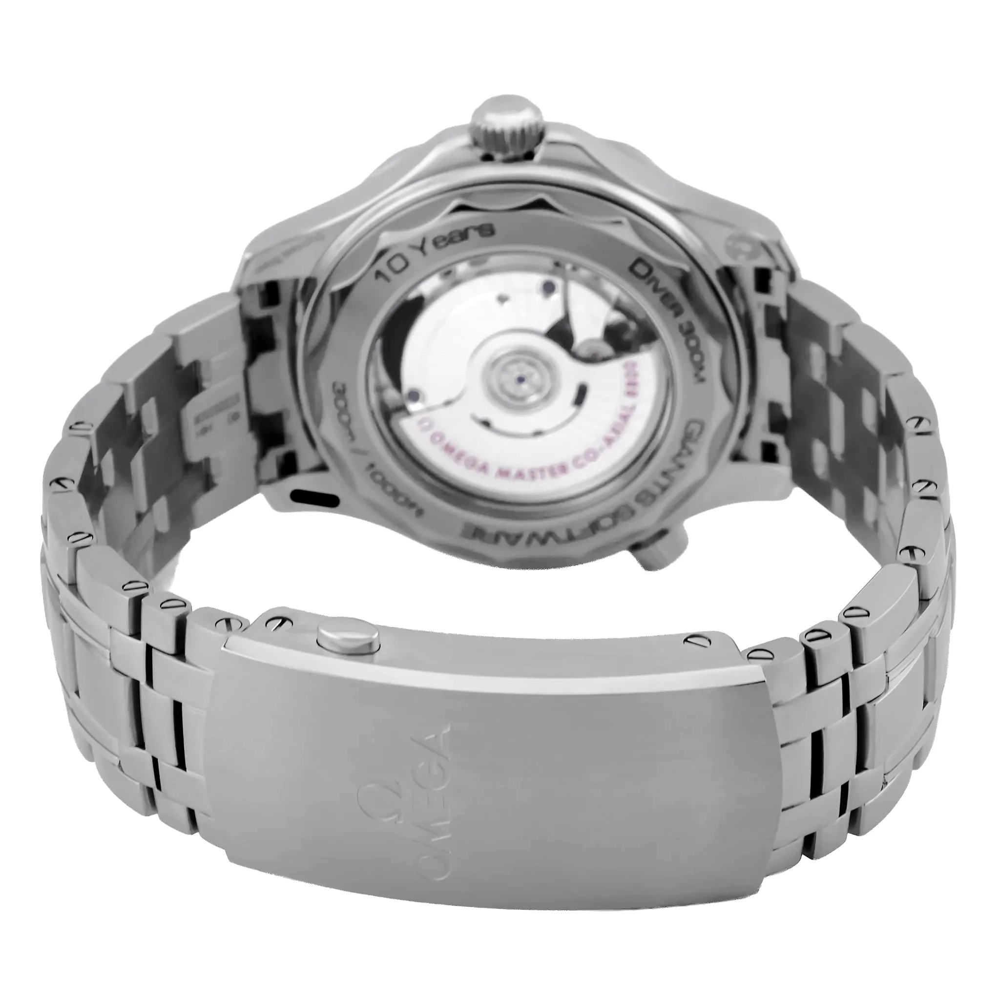 Omega Seamaster Diver 300M Edelstahl 210.30.42.20.01.001 Edelstahlfaltschließe