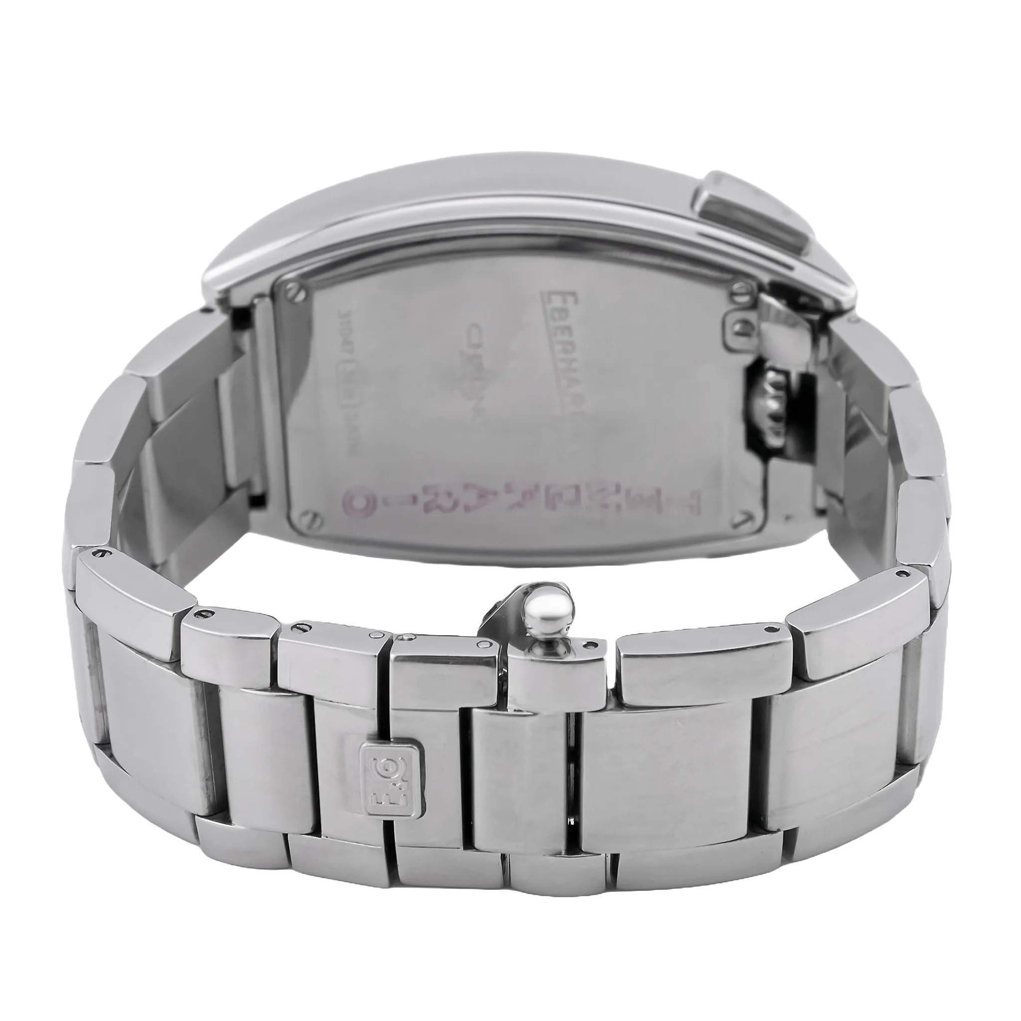 Eberhard Chrono 4 Temerario Ref. 31047 Déclic-Faltschließe am Edelstahlarmband